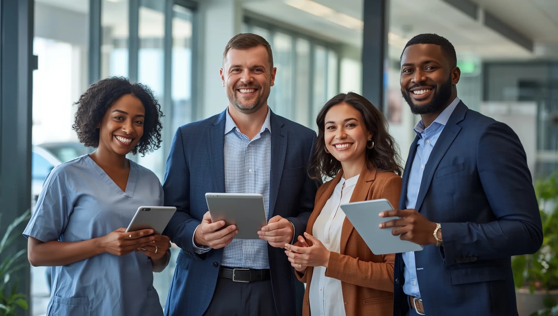 Diverse team of licensed addiction treatment specialists and counselors at Medical Training NYC