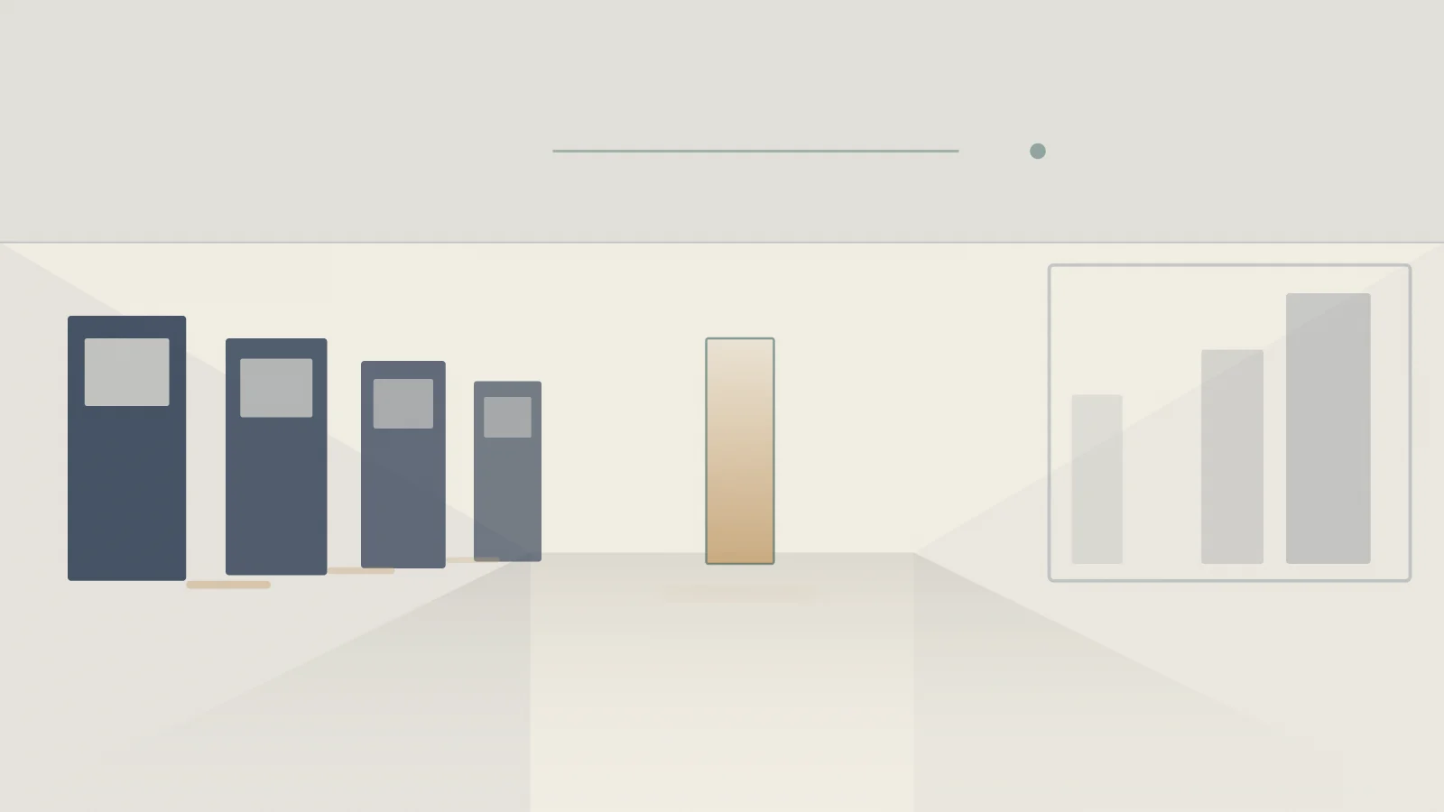 Modern psychiatric unit floor plan with private rooms, representing New York's inpatient behavioral health expansion