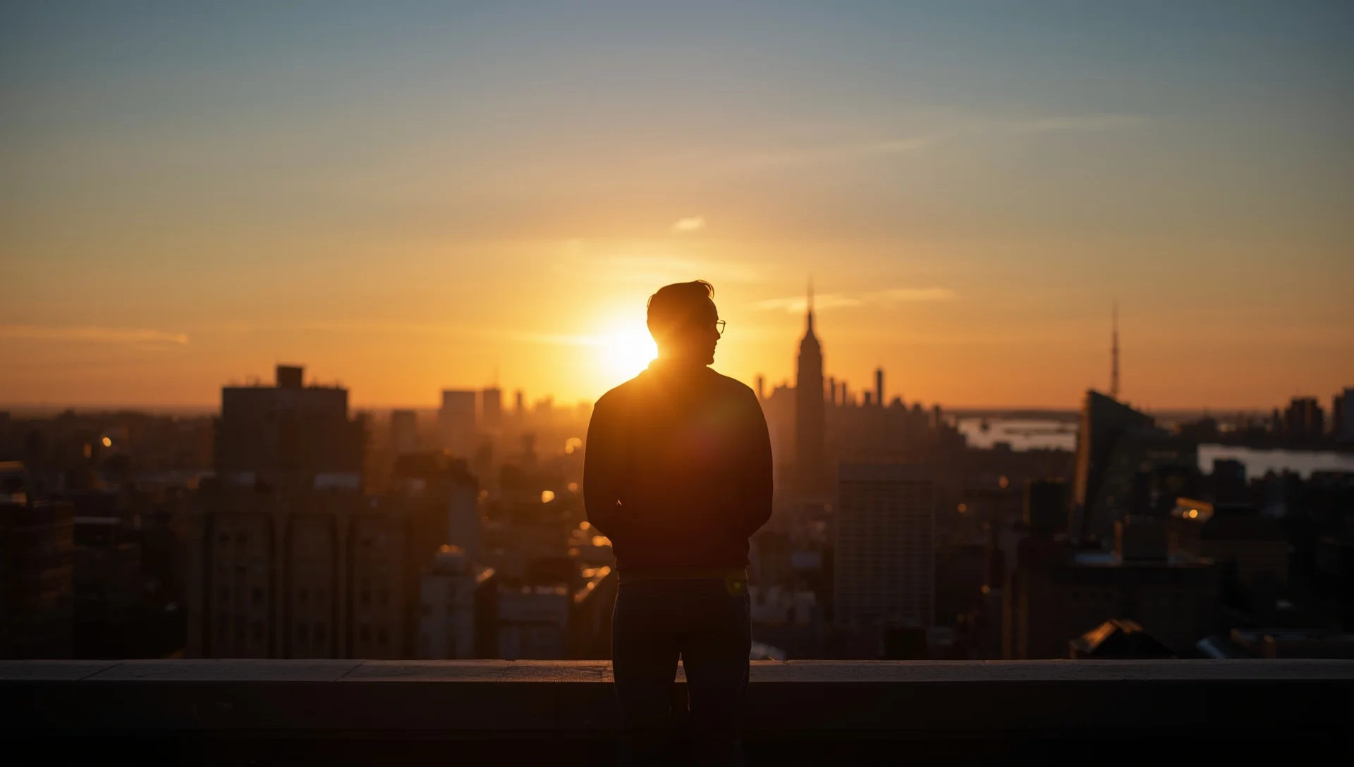 New York City skyline at sunrise - beginning your recovery journey at top-rated rehab centers in NY